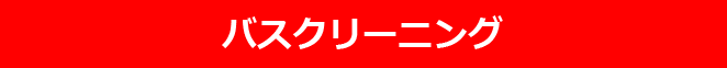 バスクリーニング